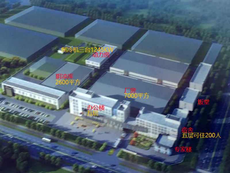 制藥廠(chǎng)公司宿舍樓食堂空調(diào)、熱水項(xiàng)目